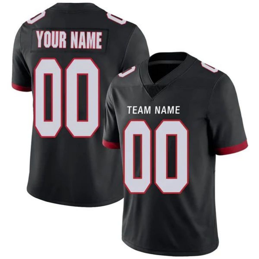 Custom A.Falcons Stitched American Black Football Jersey Game Jerseys