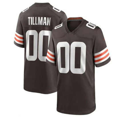 Custom C.Browns Stitched American Football Jerseys Brown Game Jersey