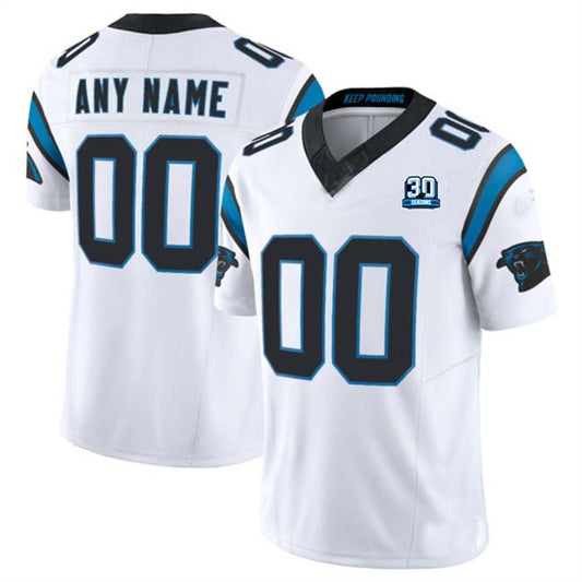 Custom C.Panthers F.U.S.E. Vapor Limited Stitched Football Jersey