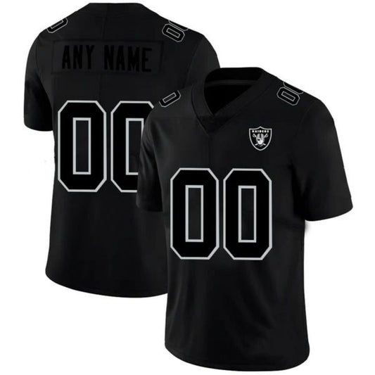 Custom LV.Raiders Black Game Jersey -American Stitched Football Jerseys Name And Number Size S to 5XL Birthday Gift