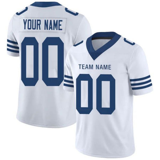 Custom IN.Colts Stitched American Football Jerseys Personalize Birthday Gifts Game White Jersey