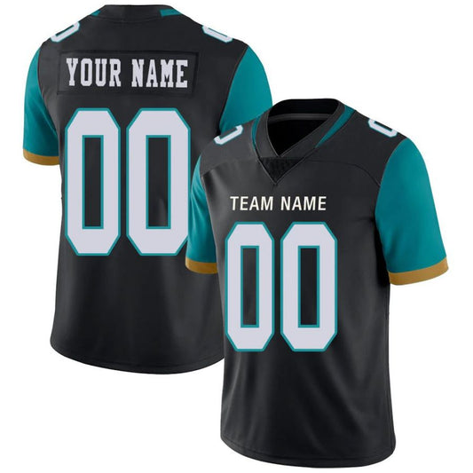 Custom J.Jaguars Black Game Jersey -Stitched American Football Jerseys