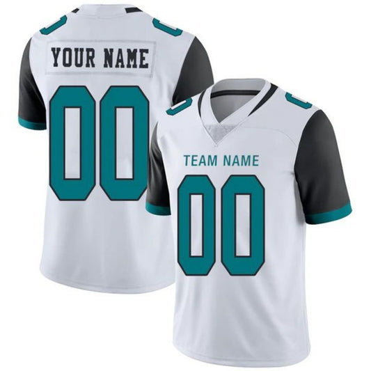 Custom J.Jaguars White Game Jersey -Stitched American Football Jerseys Personalize Birthday Gifts