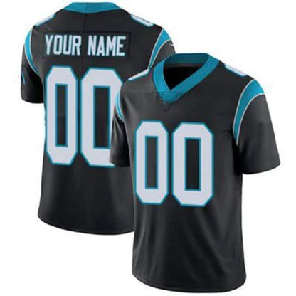 Custom C.Panthers Black Game Jersey -Stitched American Football Jerseys