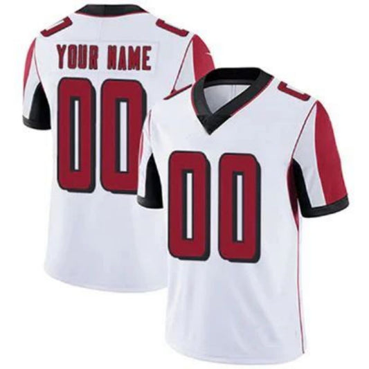 Custom A.Falcons White Game Jersey -American Stitched Football Jerseys Personalize Birthday Gifts