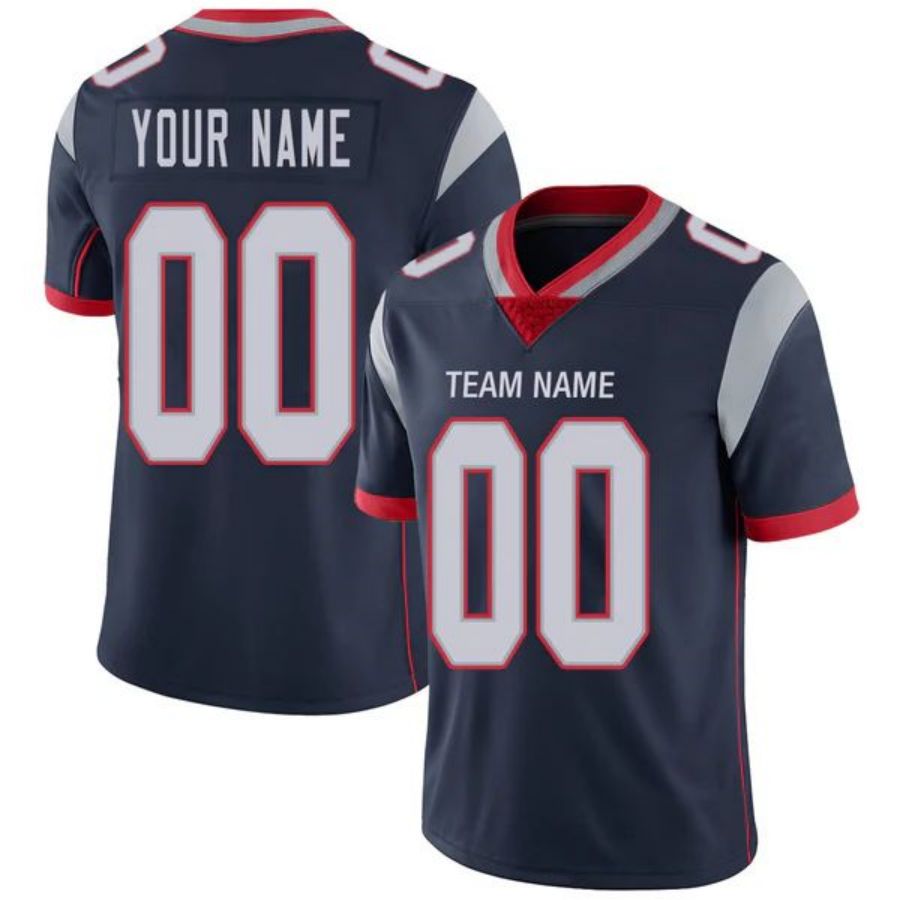 Custom NE.Patriots Stitched American Football Jerseys Personalize Birthday Gifts