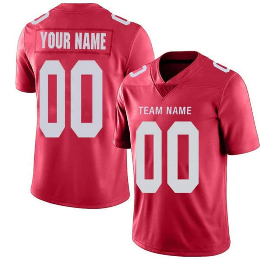 Custom NY.Jets Red Jersey -Stitched American Football Jerseys Personalize Birthday Gifts