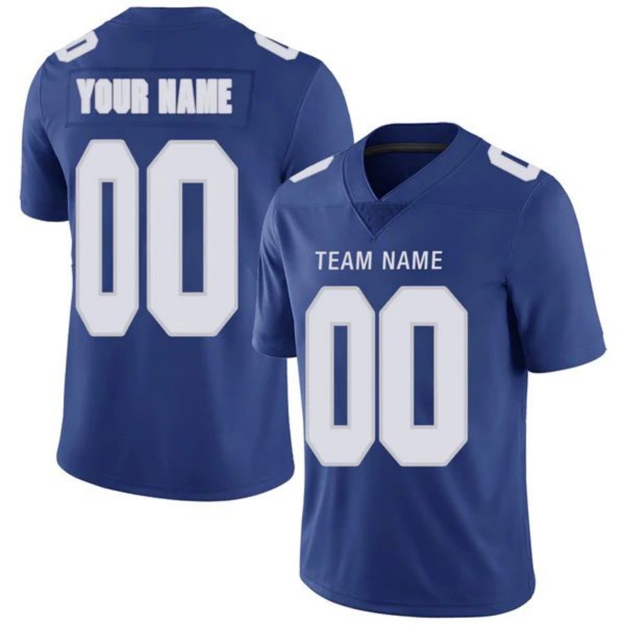 Custom NY.Jets Royal Game Jersey -Stitched American Football Jerseys Personalize Birthday Gifts