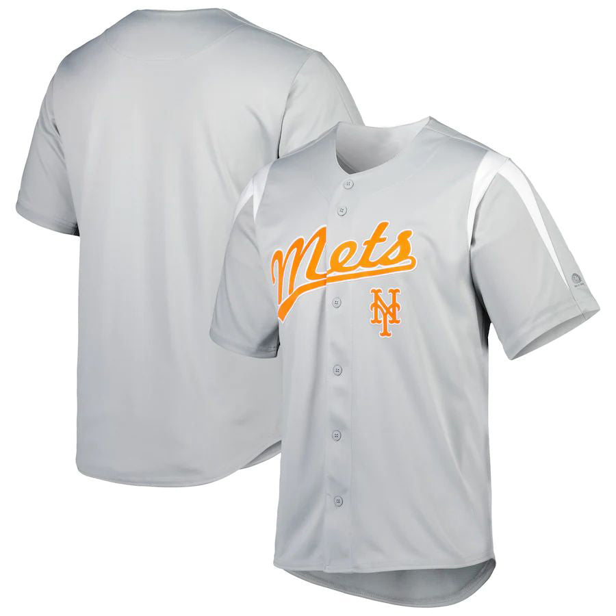 Custom Stitches Gray NY.Mets Chase Game Baseball jerseys