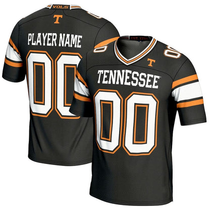 Custom T.Volunteers GameDay Greats NIL Pick-A Football Jersey - Black Stitched American College Jerseys