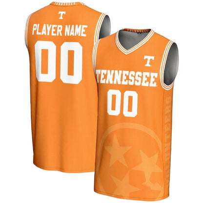 Custom T.Longhorns Lady Vols GameDay Greats Unisex NIL Pick-A Basketball Lightweight Icon Print Jersey - Tennessee Orange American College Jerseys