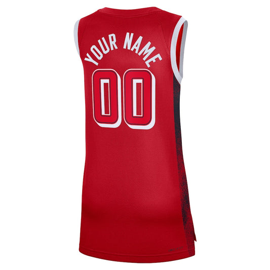 Custom Basketball Unisex Swingman Jersey - Red USA Basketball Jersey