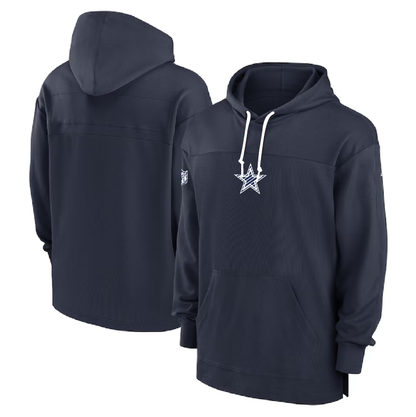 D.Cowboys Salute To Service Club Pullover Hoodie Player Jersey Birthday gifts Stitched American Football Jerseys