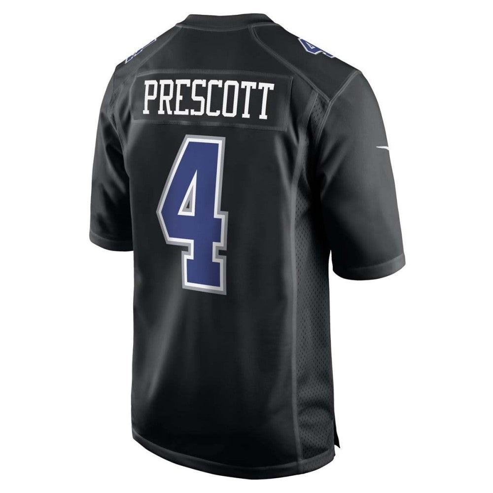 D.Cowboys #4 Dak Prescott Player Black Alternate Game Team Jersey Stitched American Football Jerseys