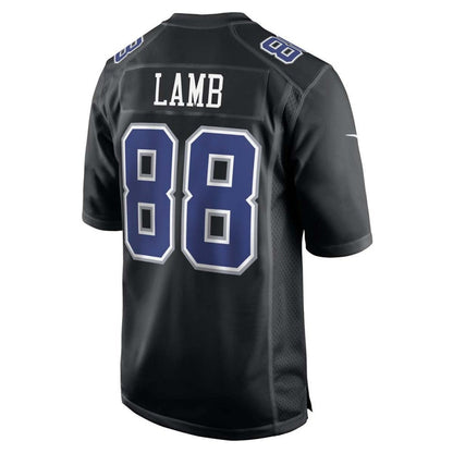 D.Cowboys #88 CeeDee Lamb Black Alternate Game Player Jersey Stitched American Football Jerseys