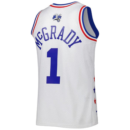 E.Conference #1 Tracy McGrady All Star Game Swingman Player Jersey - White American Basketball Jerseys