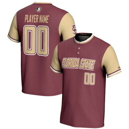 Custom F.State Seminoles GameDay Greats Unisex NIL Lightweight Softball Jersey – Garnet American College Jerseys