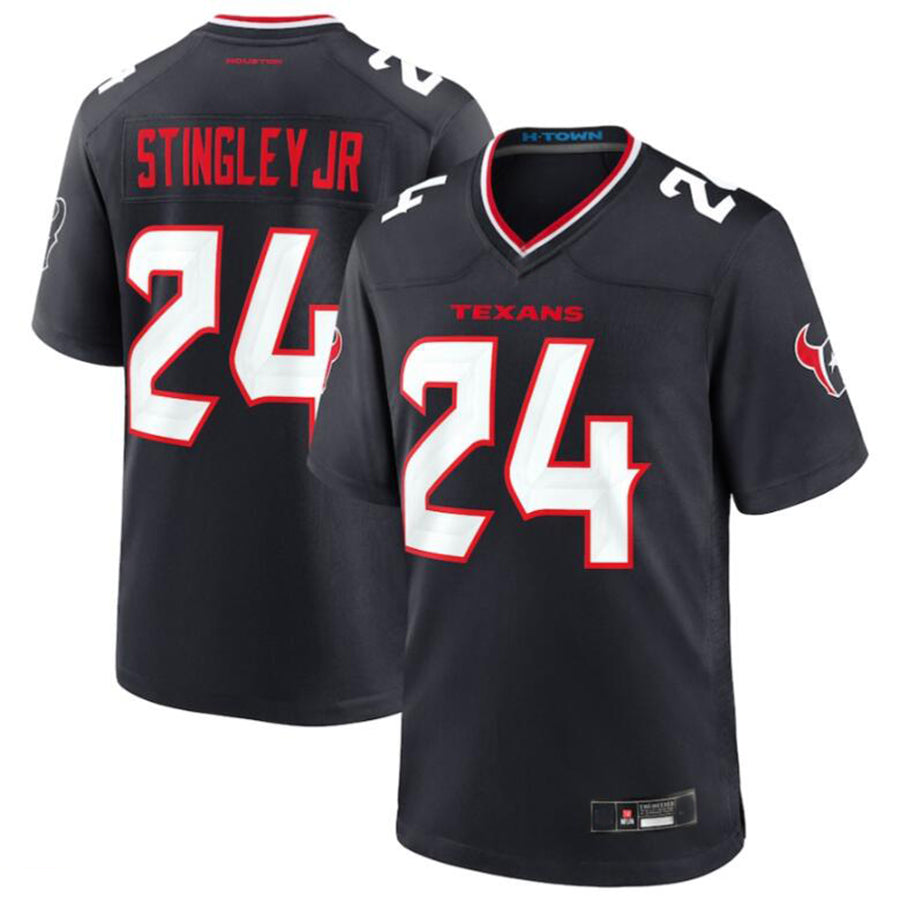 H.Texans #24 Derek Stingley Jr. Player Navy Alternate Game Stitched Football Jerseys