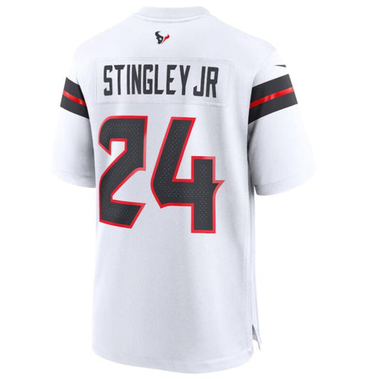 H.Texans #24 Derek Stingley Jr. Player White Game Jersey Stitched Jerseys