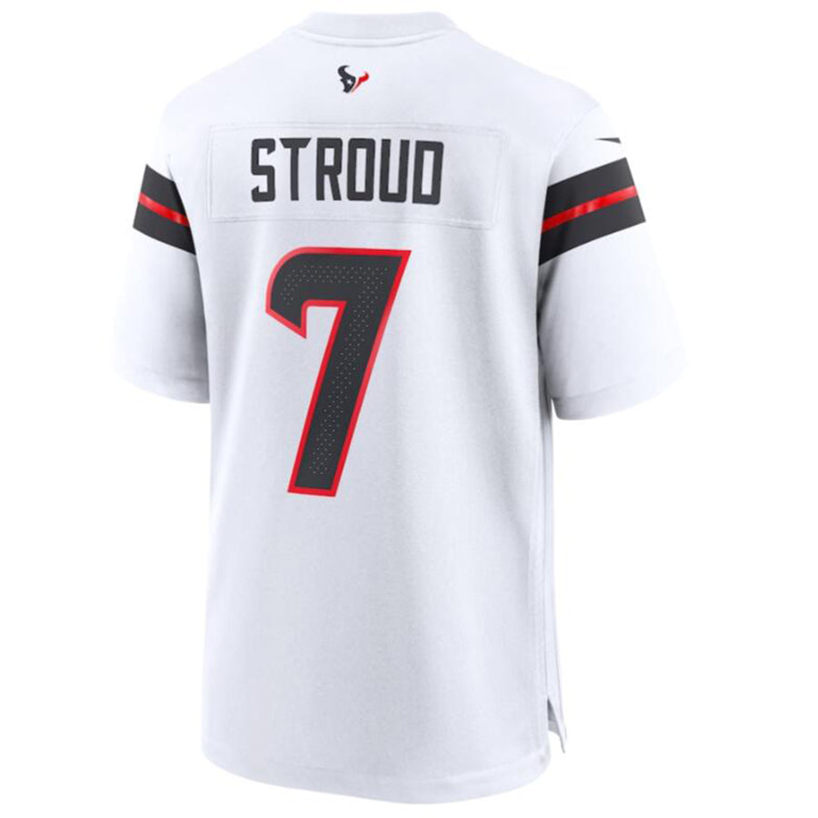 H.Texans #7 C.J. Stroud Player White Game Jersey Stitched American Football Jerseys