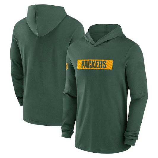 GB.Packers Salute To Service Club Pullover Hoodie Stitched American Football Jerseys Player Game Jersey