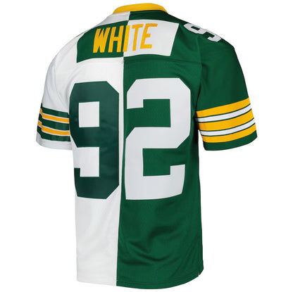 GB.Packers #92 Reggie White Player Legacy Replica Jersey - Green-White Stitched American Football Jerseys