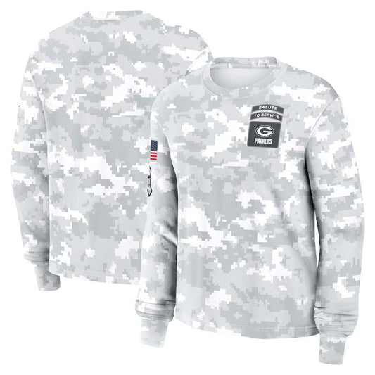 GB.Packers Salute To Service Club Pullover Player Jersey Stitched American Football Jerseys