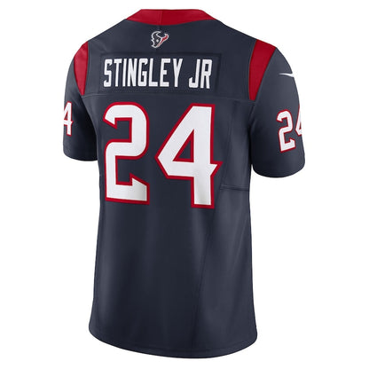 H.Texans #24 Derek Stingley Jr. Player Navy Vapor F.U.S.E. Limited American Football Jerseys