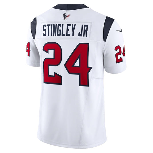 H.Texans #24 Derek Stingley Jr. Player White Vapor F.U.S.E. Limited American Football Jerseys