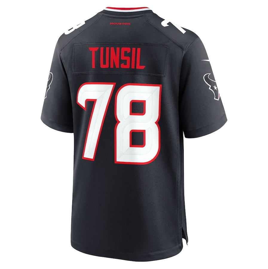 H.Texans #78 Laremy Tunsil Player Navy Team Game American Football Jerseys