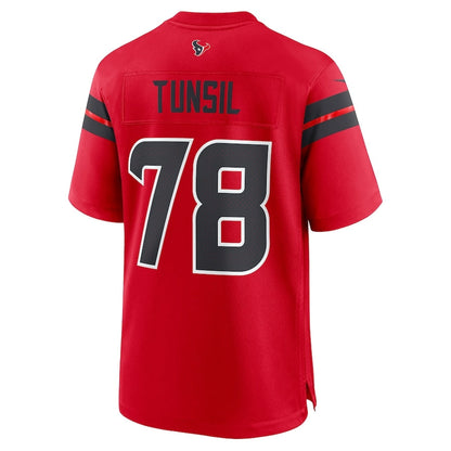 H.Texans #78 Laremy Tunsil Player Red Game American Football Jerseys