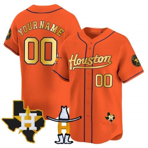 Custom H.Astros Rodeo Patch Vapor Premier Limited Jersey – All Stitched Baseball Jerseys