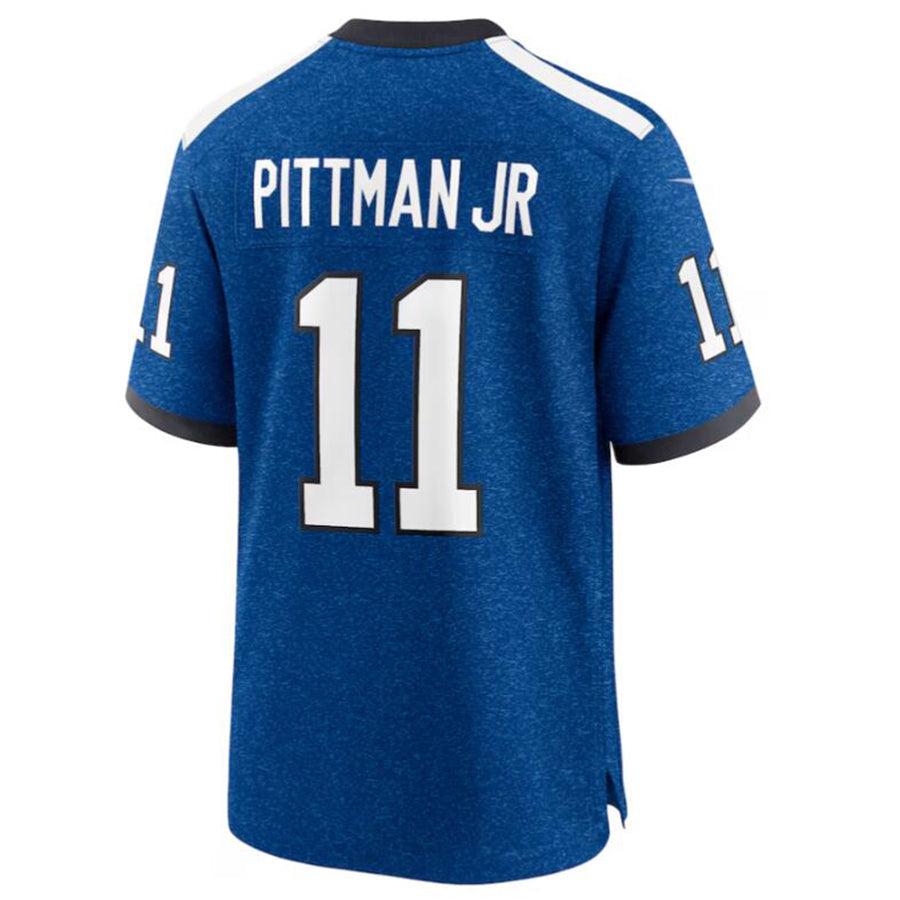 #11 Michael Pittman Jr. Player IN.Colts Blue Game Football Jerseys