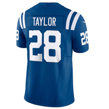 #28 Jonathan Taylor IN.Colts Vapor F.U.S.E. Limited Jersey  -Royal Player Football Jerseys