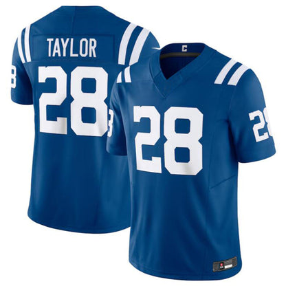 #28 Jonathan Taylor IN.Colts Vapor F.U.S.E. Limited Jersey  -Royal Player Football Jerseys