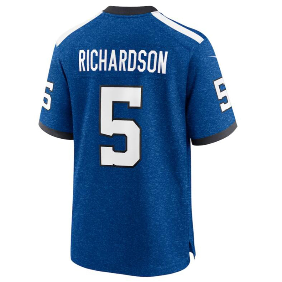 IN.Colts #5 Anthony Richardson Player Royal Game Jersey American Stitched Football Jerseys