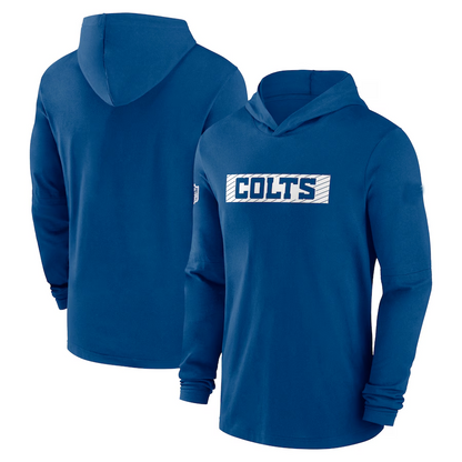 IN.Colts Salute To Service Club Pullover Hoodie Stitched American Football Jerseys Player Jersey