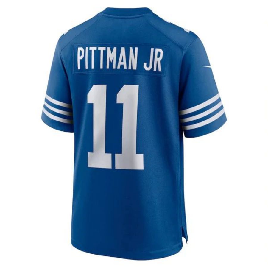 #11 Michael Pittman JR Player IN.Colts Royal Game Football Jerseys