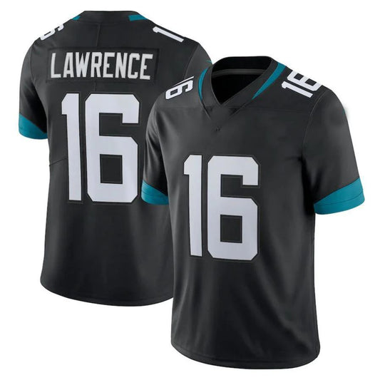 J.Jaguars #16 Trevor Lawrence Player Black Vapor Limited Football Jerseys