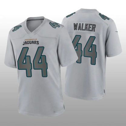 J.Jaguars #44 Travon Walker Player Gray Game Football Jerseys