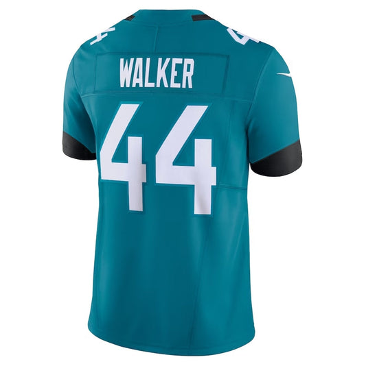 J.Jaguars #44 Travon Walker Player Teal Vapor F.U.S.E. Limited Stitched American Football Jerseys