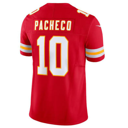 #10 Isiah Pacheco Player KC.Chiefs Vapor F.U.S.E. Limited Football Jerseys - Red