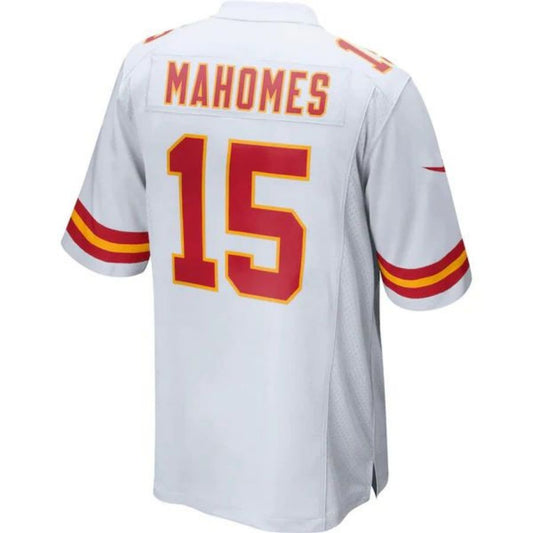 KC.Chiefs #15 Patrick Mahomes Player White Game Football Jerseys