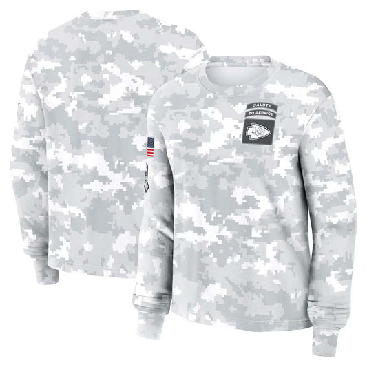 KC.Chiefs Salute To Service Club Pullover Birthday gifts Player Jersey -Stitched American Football Jerseys