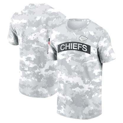 KC.Chiefs Salute To Service Club Pullover T-Shirt Player Jersey Stitched American Football Jerseys