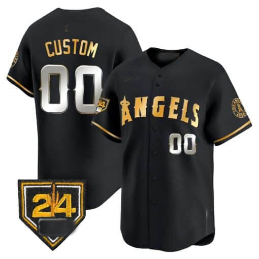 Custom LA.Angels Spring Training Patch Vapor Premier Limited Jersey– All Stitched Baseball Jerseys