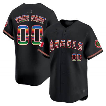 Custom LA.Angels Mexico Vapor Premier Limited Jersey– All Stitched Baseball Jerseys