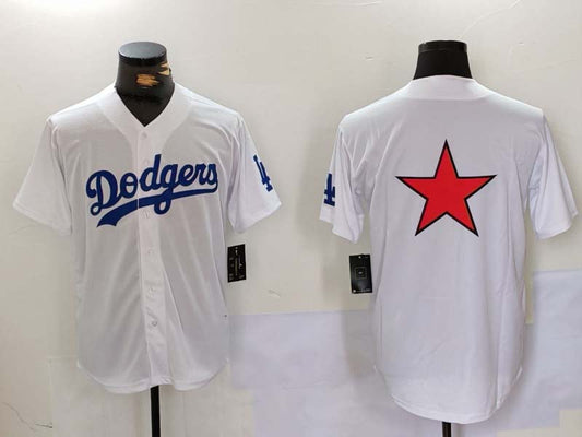 LA.Dodgers Blank White Cool Base Stitched Baseball Jerseys Player Game Jersey