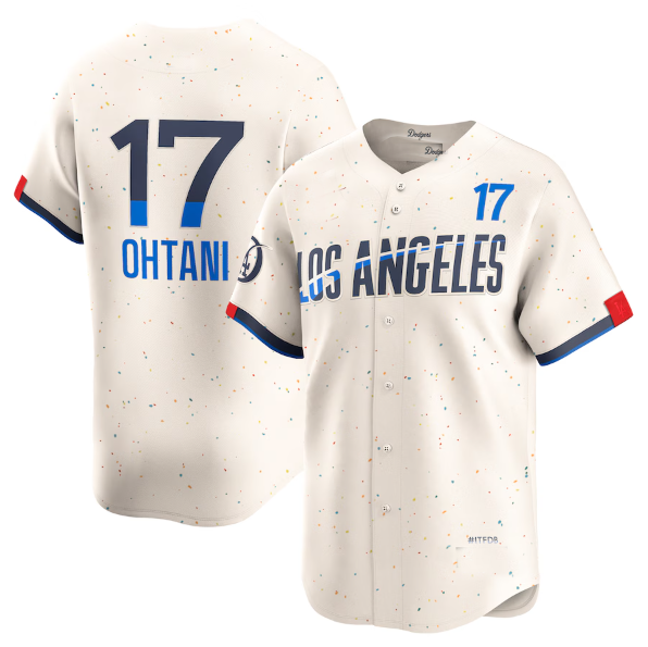 LA.Dodgers #17 Shohei Ohtani Player Cream City Connect Limited Player Baseball Jerseys