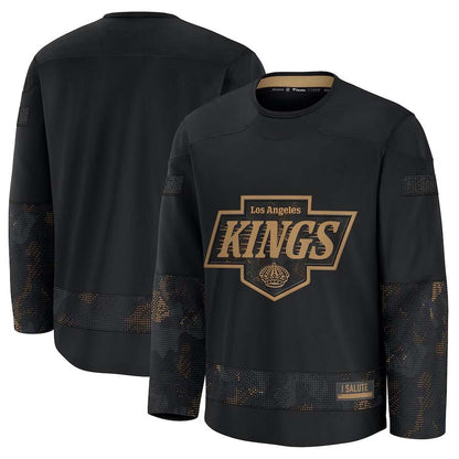 L.Angeles Kings Fanatics Blank Player Game Hockey Jersey - Black Stitched American Hockey Jerseys